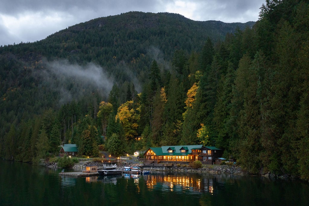 Klahoose Wilderness Resort Exterior