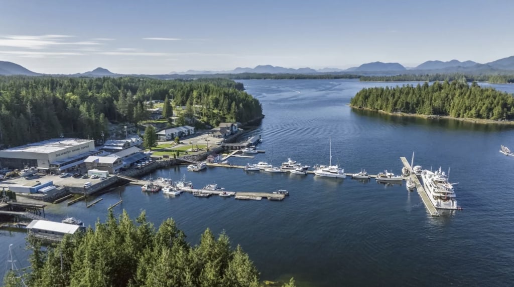 Shearwater Resort in Denny Island, BC