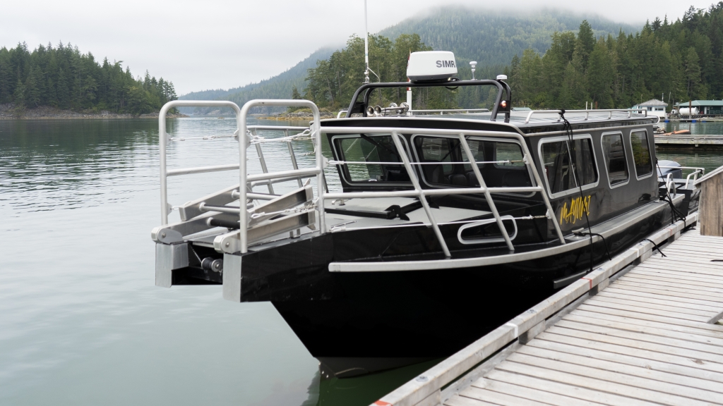 Sea Wolf Adventures boat docked