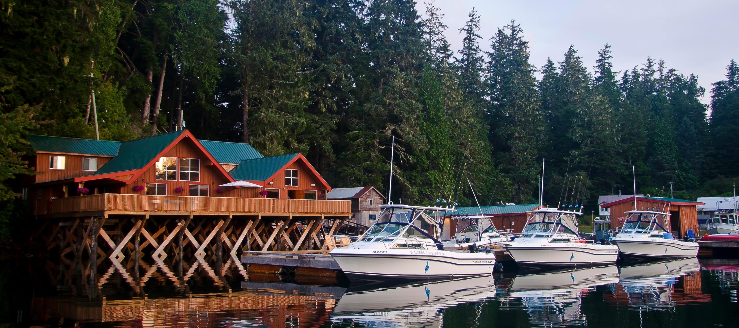 Walters Cove Resort boats