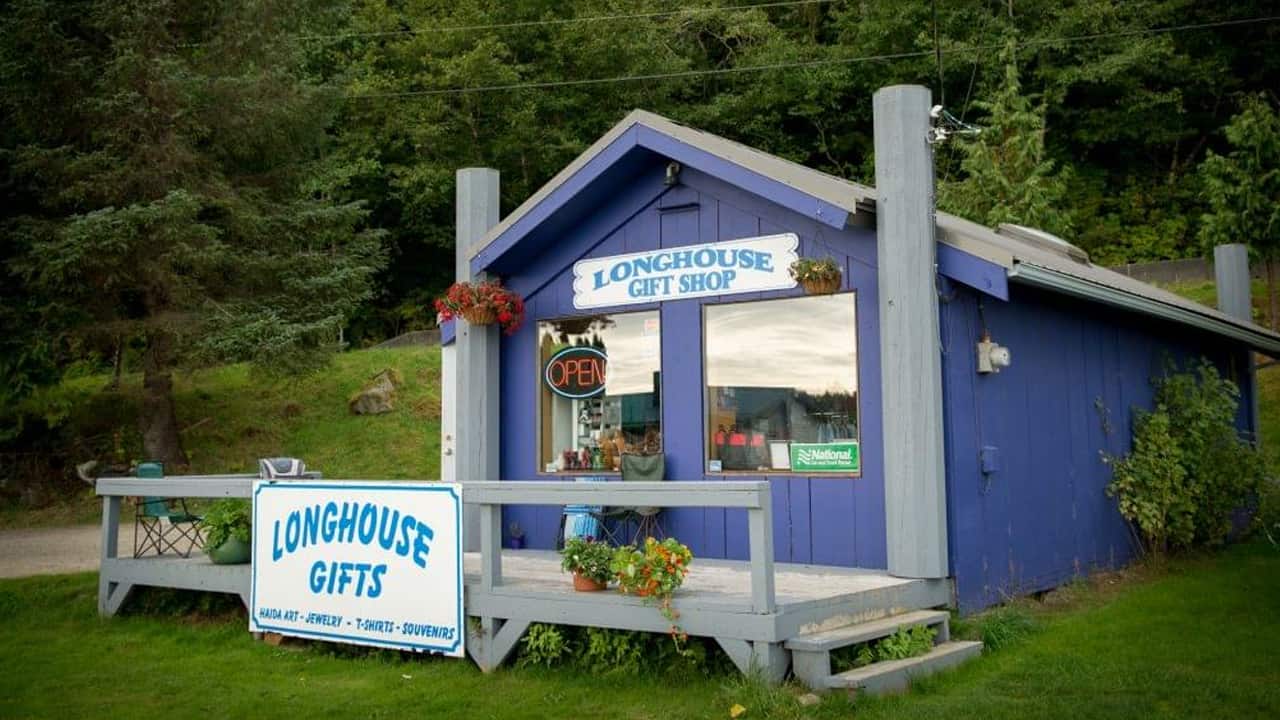 Front View of Longhouse Gift Shop