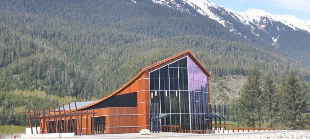 Front View of Nisga'a Museum