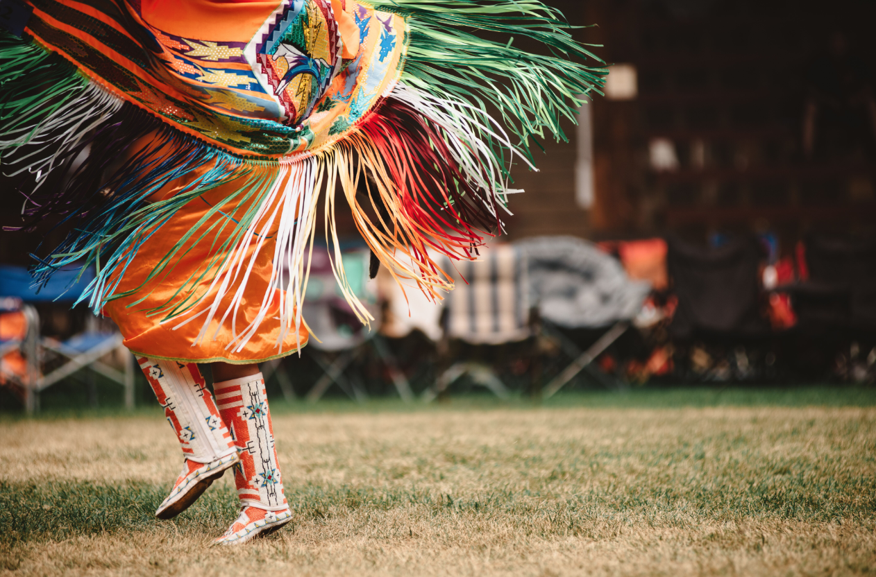 Dancer Feet at Pow Wow