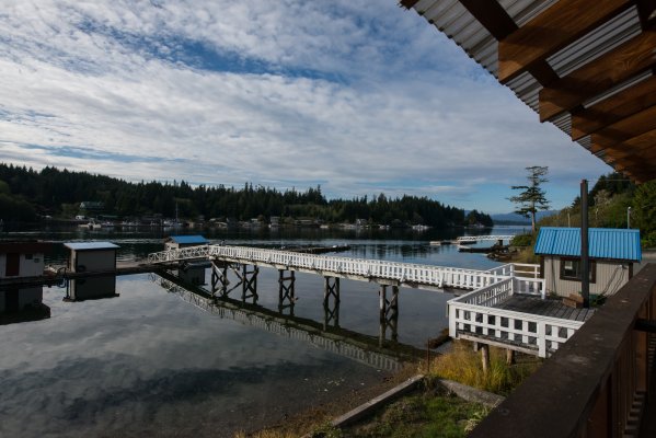 View from a 2 Queens & Kitchenette Lodge at Upnit Lodge